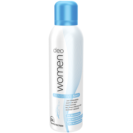 DALLI 200ml Deo Women Sensitive 5in1 Dezodorant w sprayu